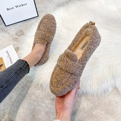 Warme Dames Winter Loafers - Zowel binnen en buitenshuis te dragen!